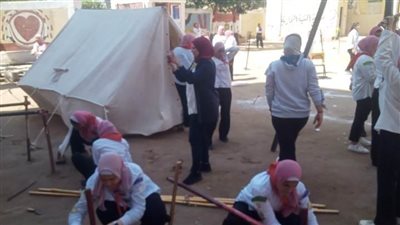 تعليم القليوبية تفوز بالمركز الأول على مستوي الجمهورية في المرشدات