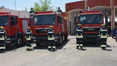 حريق هائل يلتهم محصول 3 أفدنة قمح في الدقهلية