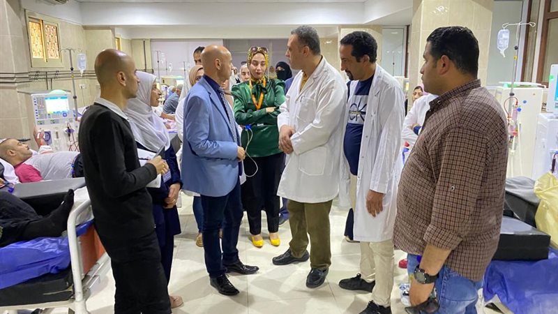مسعود يفاجئ مستشفى