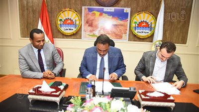 انعقاد لجنة الحصر والتفاوض بمطروح برئاسة اللواء خالد شعيب (صور)