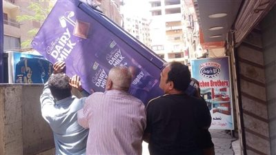 رفع 326 حالة إشغال بحي بولاق الدكرور في الجيزة (صور)