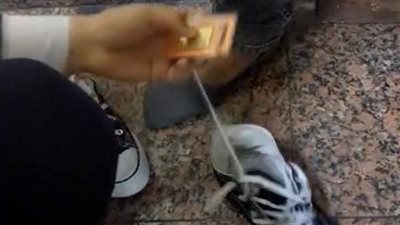 ضبط 13 سبيكة ذهبية بحوزة 3 ركاب في مطار القاهرة