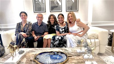 منة فضالي ومي كساب في ضيافة مصطفى الآغا بـ 