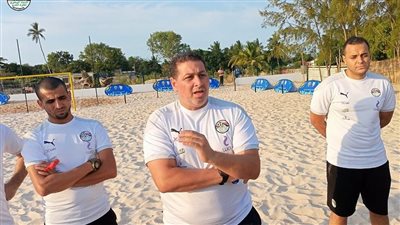 مدرب منتخب مصر: جئنا إلى السعودية للمنافسة على كأس العرب للكرة الشاطئية