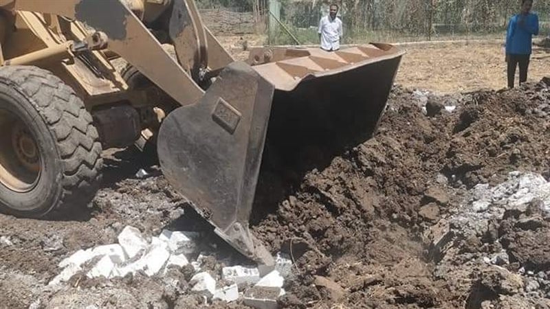 إزالة التعديات المنيا،