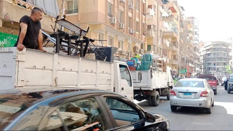 حملة إشغالات بالجيزة،