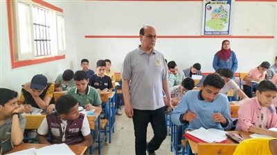 وكيل تعليم البحيرة: انضباط لجان امتحانات صفوف النقل (صور)