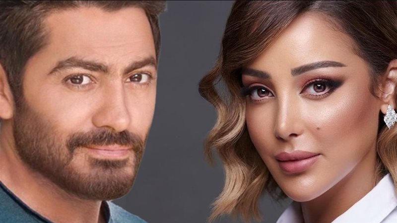 تامر حسني وبسمة بوسيل،