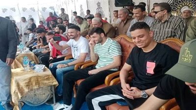 بحضور سعد سمير، افتتاح الدورة الصيفية بالشرقية على روح والد نجم فيوتشر (صور)