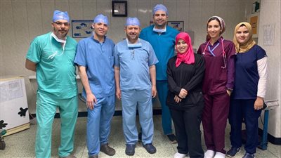 إنقاذ حياة طفل أصيب بفتق مفاجئ مختنق بالحجاب الحاجز ببنها التخصصي 