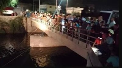 العناية الإلهية تنقذ طفلة من الموت سقطت داخل بيارة مياه ترعة أثناء زفة عروسين بالغربية