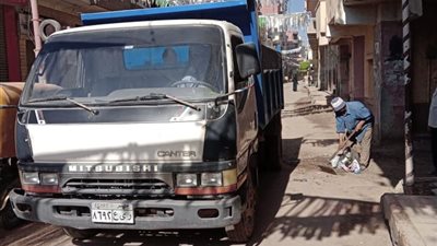 نشاط مكثف لأعمال النظافة والتجميل في أبو كبير بالشرقية 