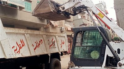 رفع 805 أطنان قمامة و20 أتربة و20 مخلفات صلبة من الشوارع في الدقهلية