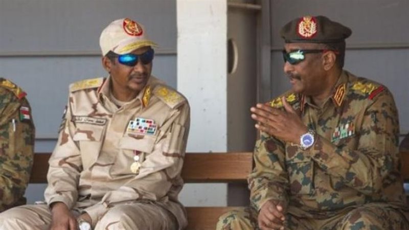 البرهان وحميدتي،