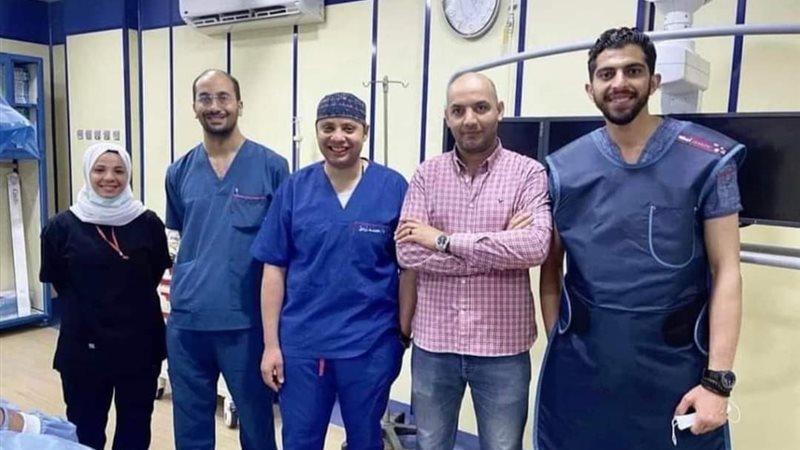 إجراء قسطرة قلبية