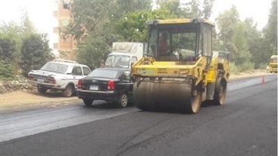 محافظ المنوفية يتابع أعمال تطوير ورفع كفاءة طريق شبين الكوم - طنطا