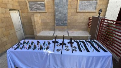 حملة أمنية بأسيوط تضبط 40 قطعة سلاح نارى و18 قضية مخدرات 