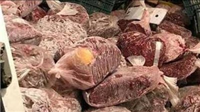 ضبط 31 كيلو مصنعات لحوم غير صالحة للاستخدام الآدمي بالأقصر 