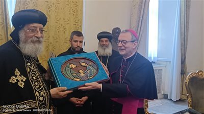 البابا تواضروس يزور مكتب الكنائس الشرقية في ختام لقاءاته بالڤاتيكان