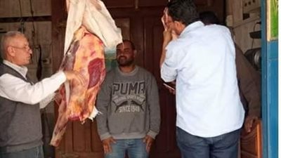 ضبط 13 محل جزارة للذبح خارج المجازر الحكومية بالبحيرة (صور)