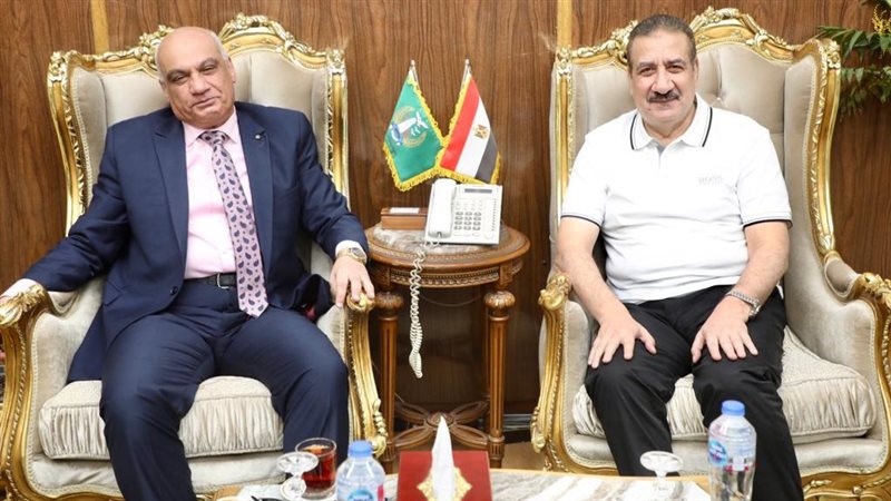 محافظ المنوفية يلتقي