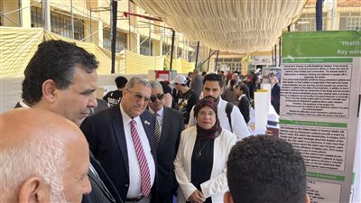 افتتاح المؤتمر الطلابي العاشر للبحوث والابتكارات بكلية العلوم جامعة الإسكندرية