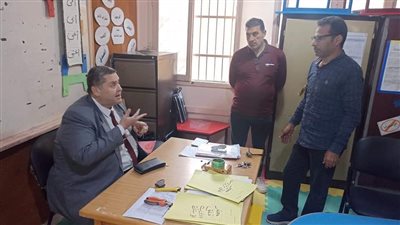 وكيل تعليم شمال سيناء يتابع توزيع أسئلة امتحانات الشهادة الإعدادية 