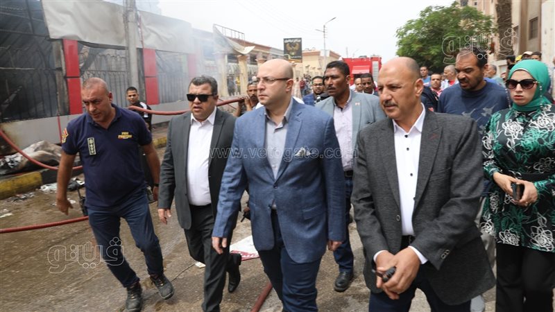 محافظ بني سويف بموقع