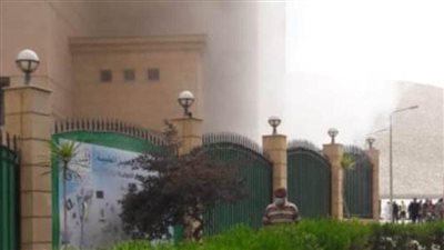 صور ترصد حريق دار عبلة الكحلاوي للأيتام في المقطم