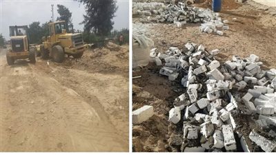 إزالة 1131 حالة تعد بالبحيرة ضمن الموجة 21 (صور)