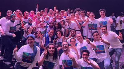  كورال هارموني عربي لجامعة عين شمس يحيى حفلا بساقية الصاوي