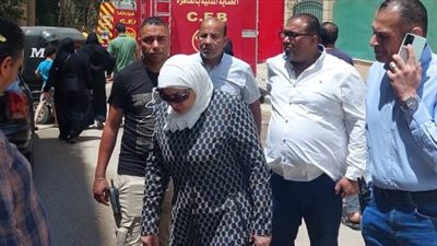 نائب محافظ القاهرة للمنطقة الجنوبية تتابع إطفاء حريق دارالباقيات الصالحات (صور)