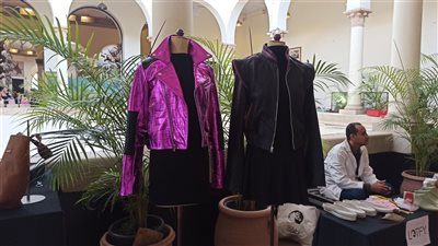 أسبوع الموضة فى متحف الزراعة يعرض أزياء الثمانينيات (صور)