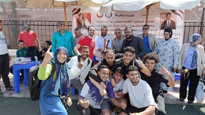 ختام منافسات الدوري الرياضي لاتحاد مراكز شباب مصر بالبحيرة (صور)