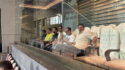 روى فيتوريا يحضر مباراة سيراميكا وغزل المحلة رفقة معاونيه