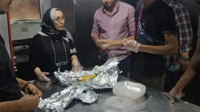 إعدام 7 كيلو لحوم فاسدة بالعجوزة، وتحرير محاضر لمنشآت مخالفة بسور الترسانة (صور)