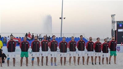 اليوم، منتخب مصر يواجه عمان في الجولة الثانية بكأس العرب للكرة الشاطئية