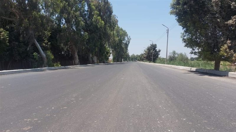 رصف طريق البراجيل