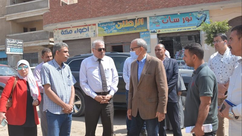 محافظ القليوبية خلال