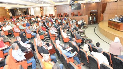 محافظ الدقهلية يلتقي رؤساء المراكز لمتابعة تطبيق قانون المحال العامة الجديد 