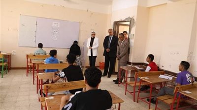 تعليم الوادي الجديد لم تتلق أي شكاوي من أول امتحانات الشهادة الإعدادية 