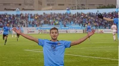 اختبار طبي لـ أحمد النادري لاعب غزل المحلة لتحديد موقف المشاركة أمام بيراميدز