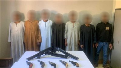 الأمن العام يشن حملة على تجار المخدرات والاسلحة النارية فى قنا ودمياط 