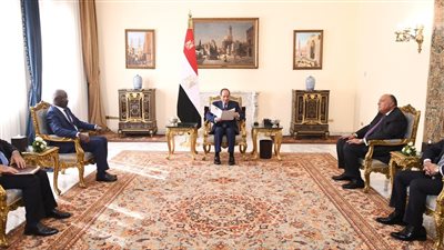 السيسي يتسلم رسالة من رئيس موريتانيا لتعزيز العلاقات