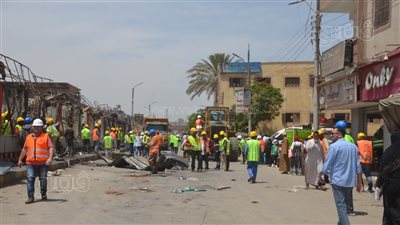 أصحاب محلات معرض بني سويف المحترق: نشكر الرئيس على وقوفه بجانبنا (فيديو)