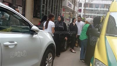 صرخات الرعب، إصابة سيدة سقط بها أسانسير في عقار بالغربية