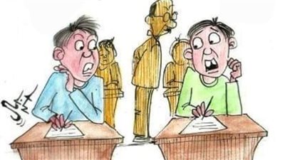 أرجل الدجاج في كاريكاتير فيتو