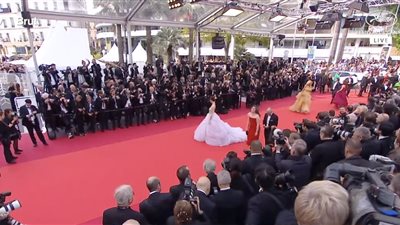 مهرجان كان، بث مباشر لحفل افتتاح الدورة 76