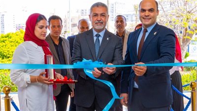 افتتاح معرض الملابس الجديدة بجامعة الإسكندرية بالتعاون مع صندوق تحيا مصر