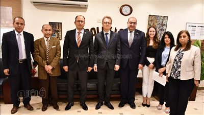 رئيس جامعة حلوان: مهتمون بتعزيز التعاون وتبادل الخبرات مع المؤسسات الألمانية
